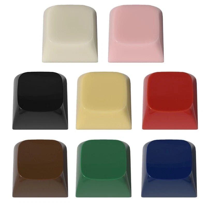20Pcs PC Blank Keycaps Mechanical Keyboards Installation 1U XDA Profile Key Model