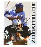 Bo Jackson Signed 18x24 Photo Board - Raiders / Royals - Autographed JSA COA Model
