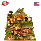 Miniature House Kit, Miniature Kit, Mini House Building Kit for Adult Model