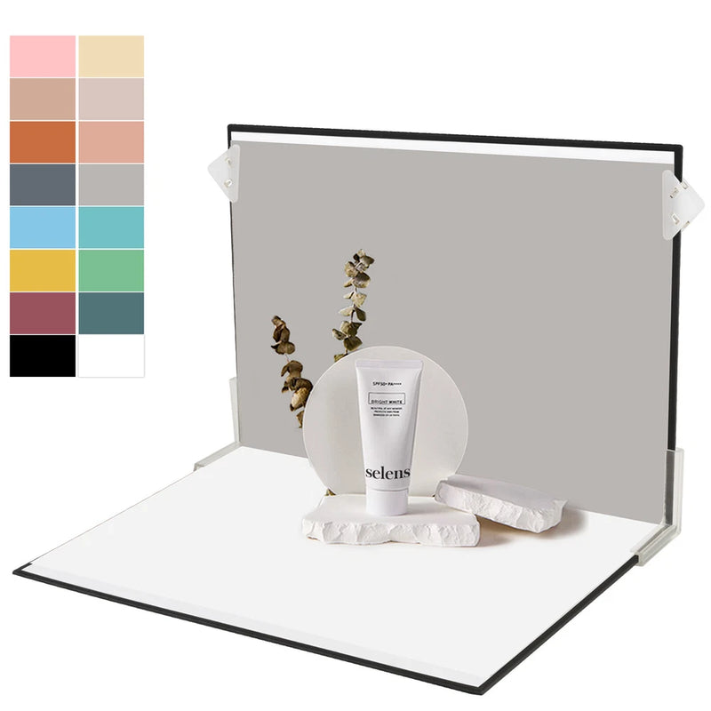 9Pcs Background Paper Photo Prop Backdrop Board Photography Food Small Product Model