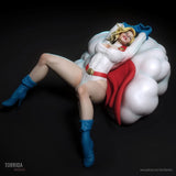1/24 Scale Hot Power Woman NSFW Resin Figure Unpainted Model Kits Toys Model