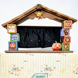 Cherished Teddies BEARY SCARY Halloween House 1995 Display for Figurines #152382 Model