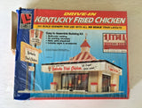 PARTS ONLY - Life-Like HO Scale KFC Building Kit - Kentucky Fried Chicken -AS-IS Model