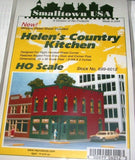 HELEN'S COUNTRY KITCHEN  105 x105mm HO 1/87 scale Plastic KIT SMALLTOWN RIX 6012 Model