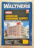 HO Walthers 933-3097 American Hardware Supply Building Kit SEALED UNASSEMBLED Model