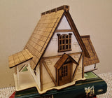 "Farm house"- Miniature dollhouse in 1;48th scale , fairy house - DIY Kit Model