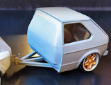 1/24 Scale Golf MK1 Trailer Full Resin Kit Unpainted Model Toys Model