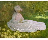 Paint By Numbers Adults kids Springtime Monet DIY Painting Kit 40x50CM Canvas Model
