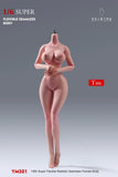 YM501M 1/6 Female Big Bust Flexible Makeup Normal Body For 12