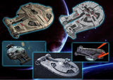 Mocs Bricks Building Blocks Sets YT-2400 Freighter Sato's Hammer Set Toy Kits Model