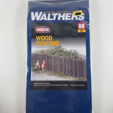 Walthers HO Kit WOOD FENCING Model Railroad Building Kit J24 Model