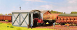 N Scale Buildings - 47610 - N Loco shed for K?f, single track - Kit Model