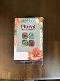 Floral Key Caps Set - New in box, includes 4 caps Model
