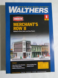 Walthers Merchant's Row II "N" Scale Commercial Building Kit 933-3224 Model
