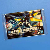 GUNDAM Gunpla Package Art Gummy No359 GUNDAM Double X Used Model