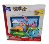 Mega Pok??mon Park Scene Building Toy Kit Ivysaur HXF81 222 Pieces New Sealed Model