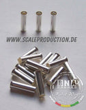 Scale Production 1/24 Metal Air Intake Trumpets / Exhaust Pipes 3.3mm (16pcs) Model
