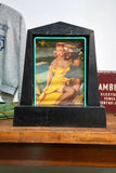 Antique Neon Sign Countertop Art Deco Store Display Picture Frame Marquee VTG Model