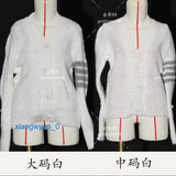 1/6 White Long Sweater Clothes Model For 12"Female tbleague PH JO UD Figure Doll Model
