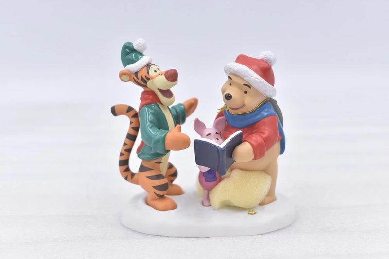 Enesco Disney Pooh & Friends "Fa la la to you." Figurine Model