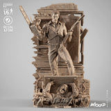 Horror Classic Ash Evil Dead Diorama 8-inch Tall model kit unassembled unpainted Model
