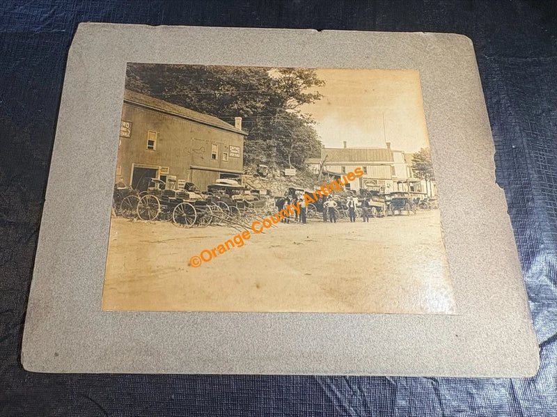 Antique T.N. Ford Boarding Livery Stable - Wagons Pleasant View, Tennessee Photo Model