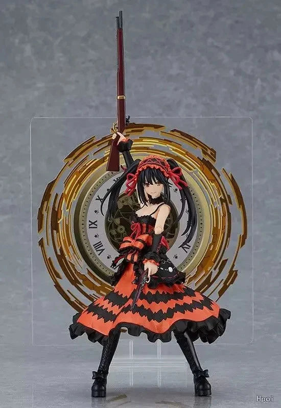 Figma 585 Date A Live Tokisaki Kurumi PVC Action Figure Articulated Collectible Model