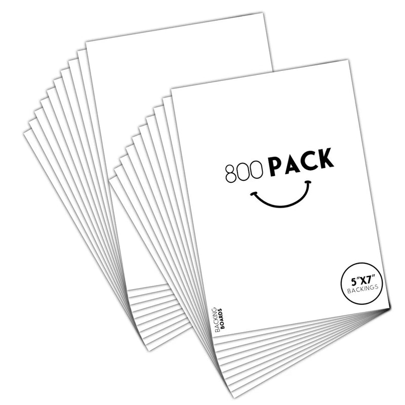 5x7 White Frame Backing Boards Photo Art Print Backer Sheets Photo Art Prints Model