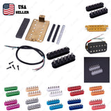 Electric Guitar Humbucker Double Coil Pickup DIY Kit Neck / Bridge 50mm 52mm Model