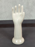 6¡± Fishs Eddy Ceramic Hand Figurine Decor Jewelry Ring Holder Glove Model