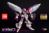 Mechanicore 1/72 QMS-400 Qubeley  Action Figure Assembly Model White Ver Model