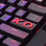 KOF Game KO Enter Keycap Zinc Alloy Key cap For CHERRY MX Mechanical Keyboard Model