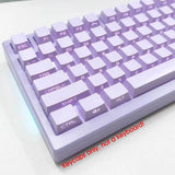 Side Print PBT Double-shot Keycap Set Translucent Backlit for Cherry MX Keyboard Model