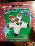 Janlynn Counted Cross Stitch Star Friends Ornament Kit STAR SNOWMAN Model