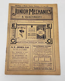 1921 Junior Mechanics Model Railways, Building a model Tractor Biplane London Model