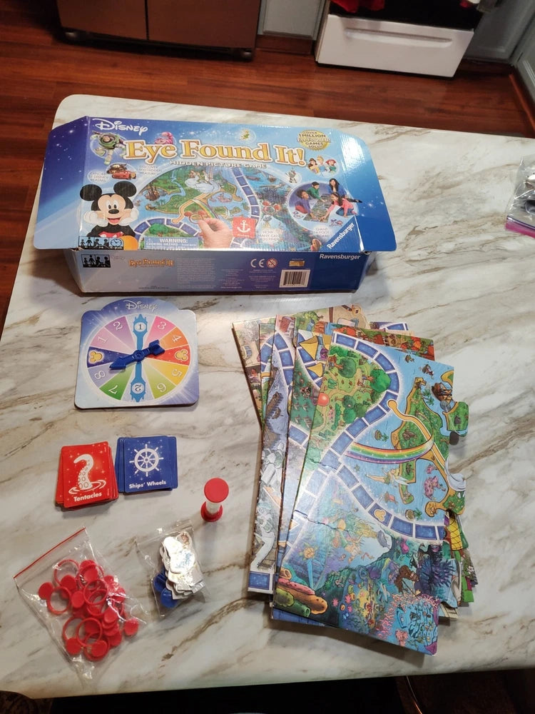 Disney Eye Found It Hidden Picture Game Giant 6ft Board 2015 Model