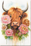 Cow Highland Belle Bead Embroidery Kit ?C DIY Beaded Home Decor Wall Art Model