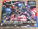 GUNDAM Destiny VS Infinite Justice Metallic Injection 1:144 HG Limited Model Kit Model