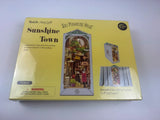 Rolife Sunshine Town| DIY Miniature House Book Nook Kit TGB02 New & Sealed Model