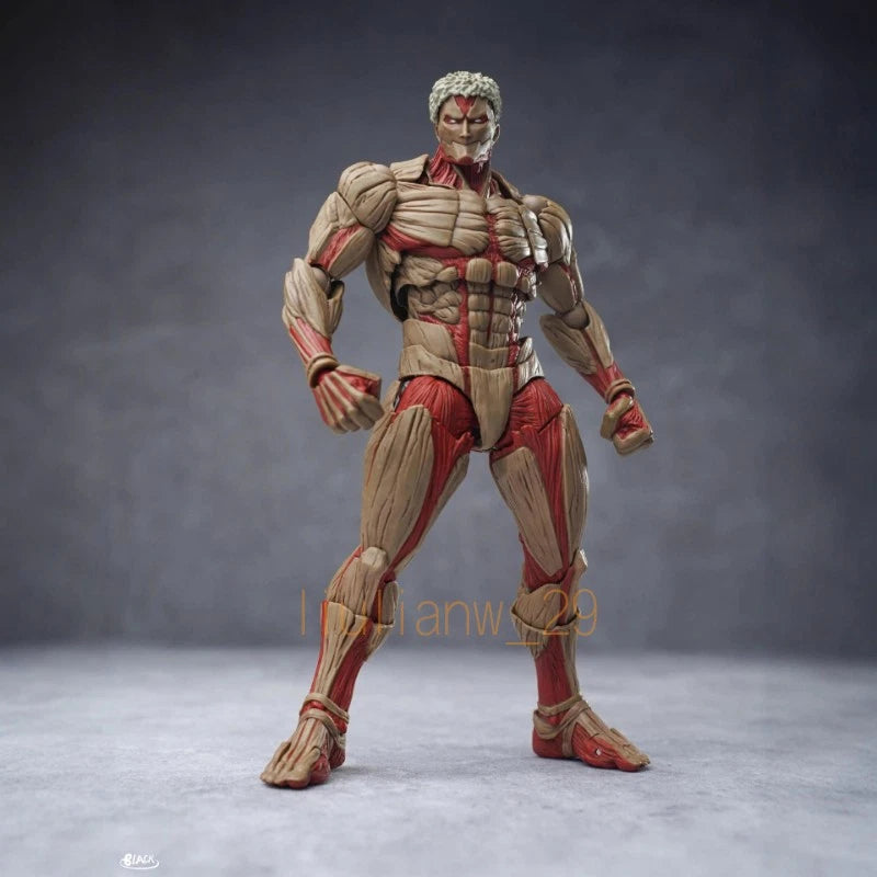 Anime Attack On Titan The Armored Titan Mobile Figurine Model Christmas Gift Toy Model
