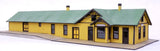 Banta Model Works 2098 HO Scale Chama Depot Building Kit Model