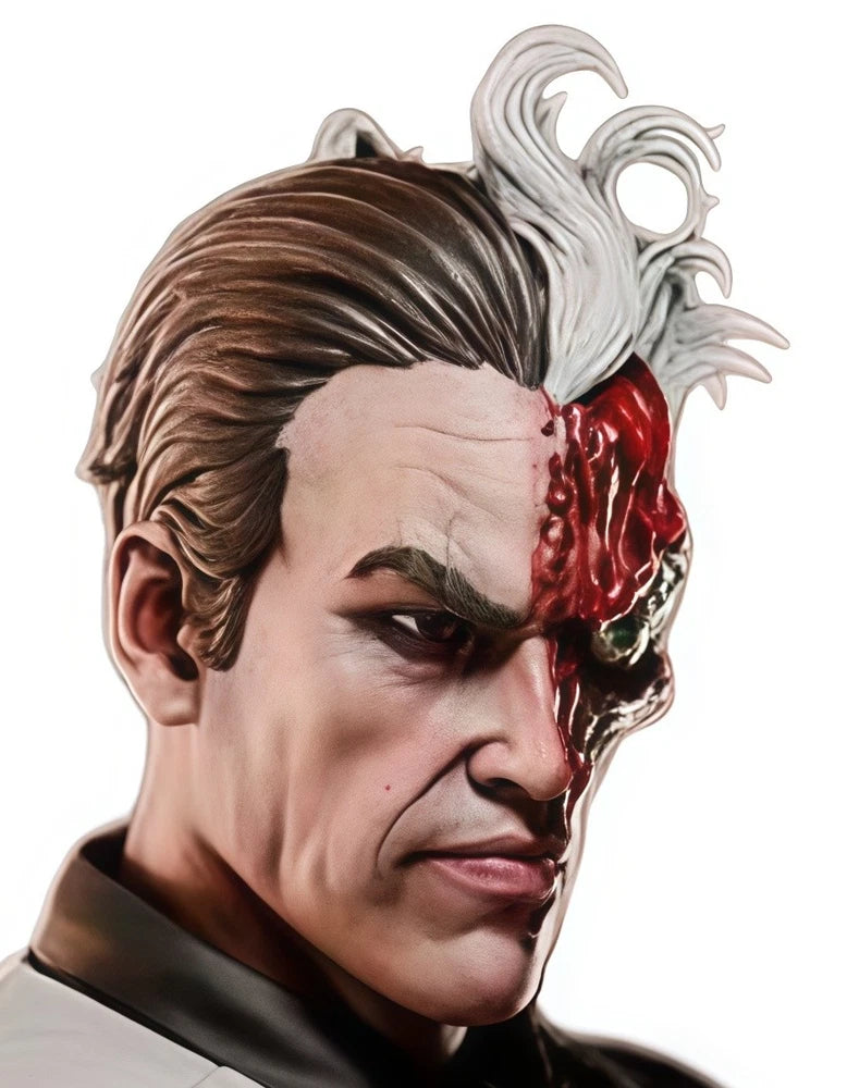 1/6 1/12 1/18 1/10 Two-Face Mr. Dent Head Sculpt Carved Model Toys Model