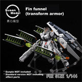 for RG 1/144 RX-93 Nu v HWS SUSAN Model Transform Fin Funnel+Effect Parts+Stand Model