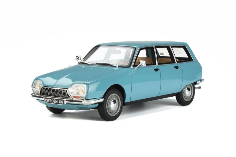 Ottomobile 1973 Citroen GS Break Camargue blue OT401 Resin Model Car Model
