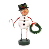 LORI MITCHELL ~ Chilly Willy Snowman ~ Folk Art Christmas Figure Model