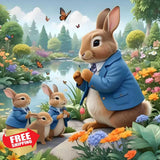 Shouruihua Rabbit Diamond Art Kit 11.8x11.8" Model