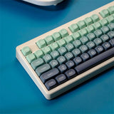 Gradual Green Keycaps MOA Profile Dye Sub PBT Keycap Set Model