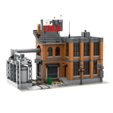 HXtoy Cola Manufacturing Factory Model 2998 Pcs Industrial Building Kits Model