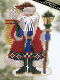 Snow Drift Santa Beaded Cross Stitch Kit Mill Hill 2005 Polar Santas Model