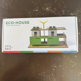 Stix + Brix Eco-House Model Building Kit Architecture For Kids 11.5x5.5 Wood Model